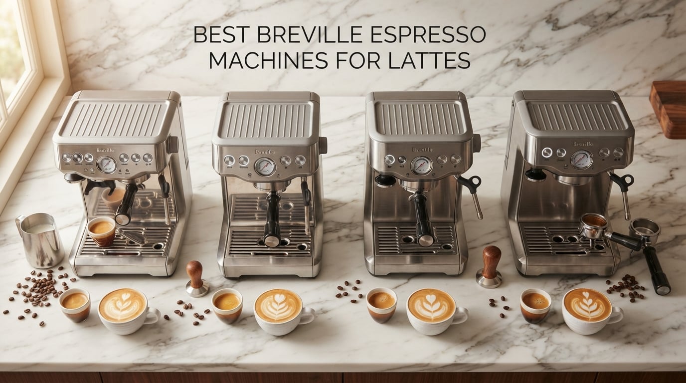 best breville espresso machines for lattes