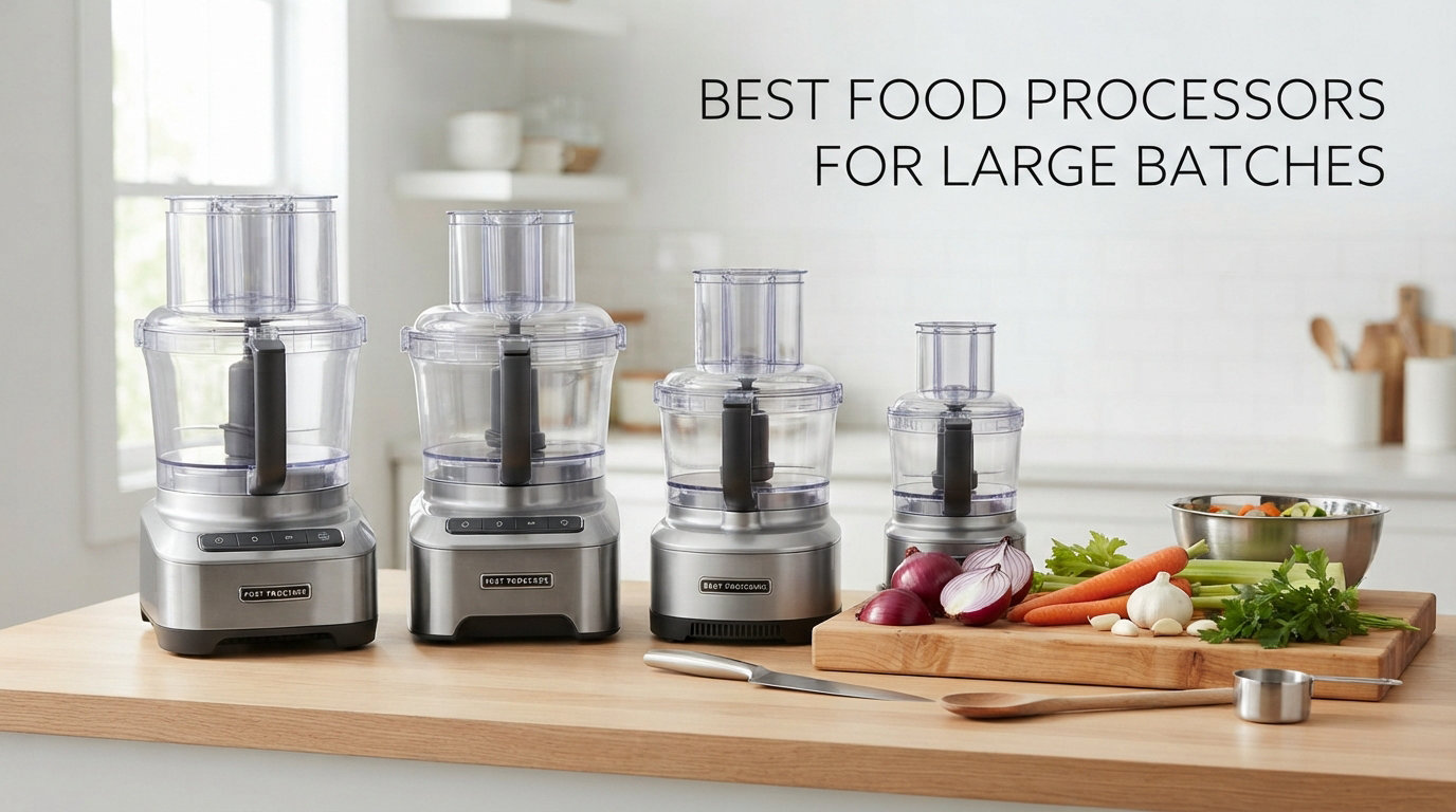 best food processors for large batches