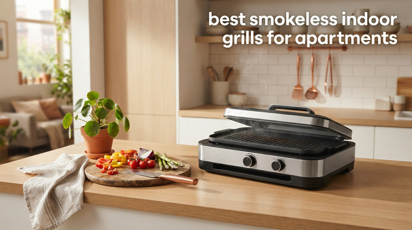 best smokeless indoor grills for apartments