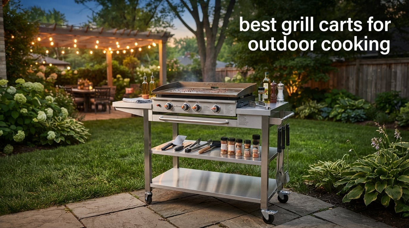 best grill carts for outdoor cooking