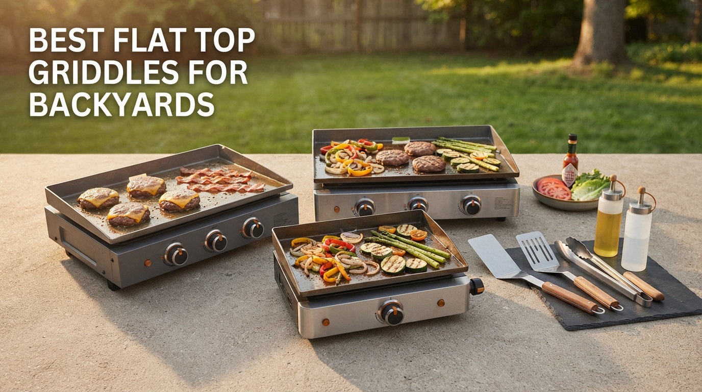 best flat top griddles for backyards