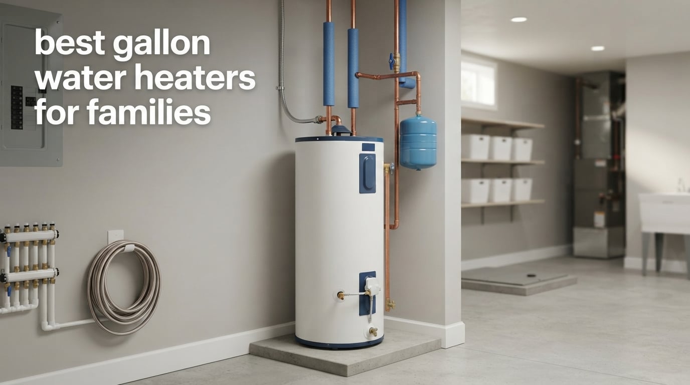 best 50 gallon water heaters for families