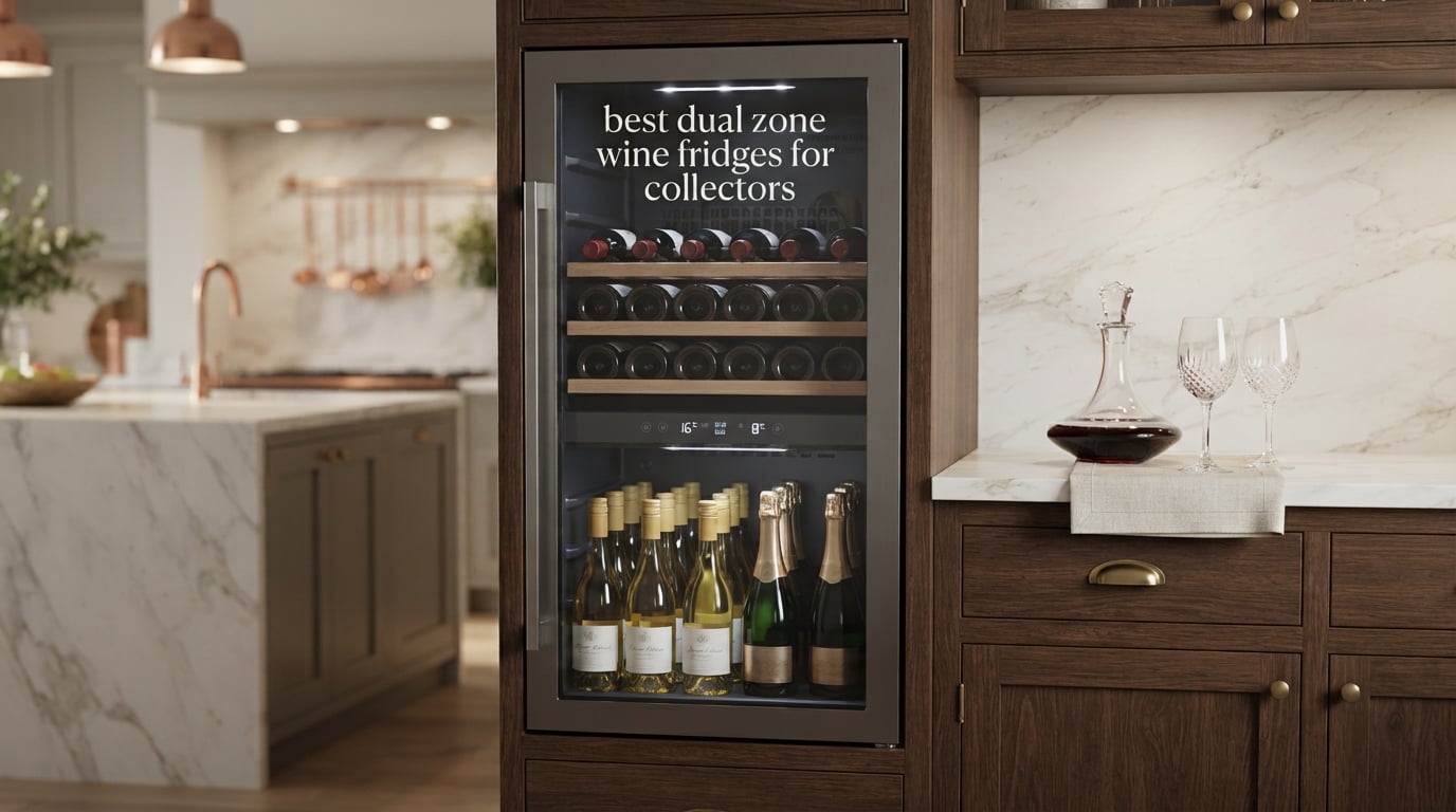 best dual zone wine fridges for collectors
