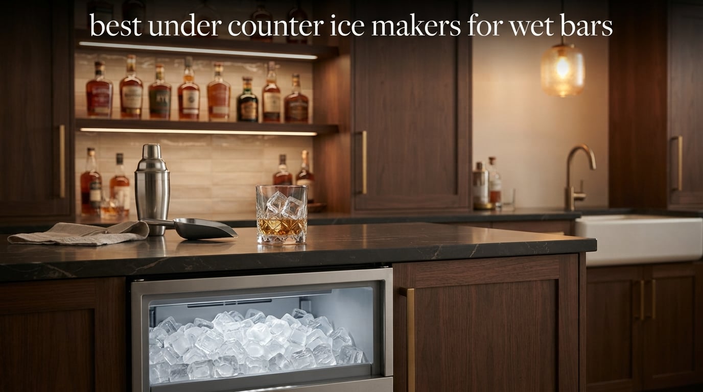 best under counter ice makers for wet bars