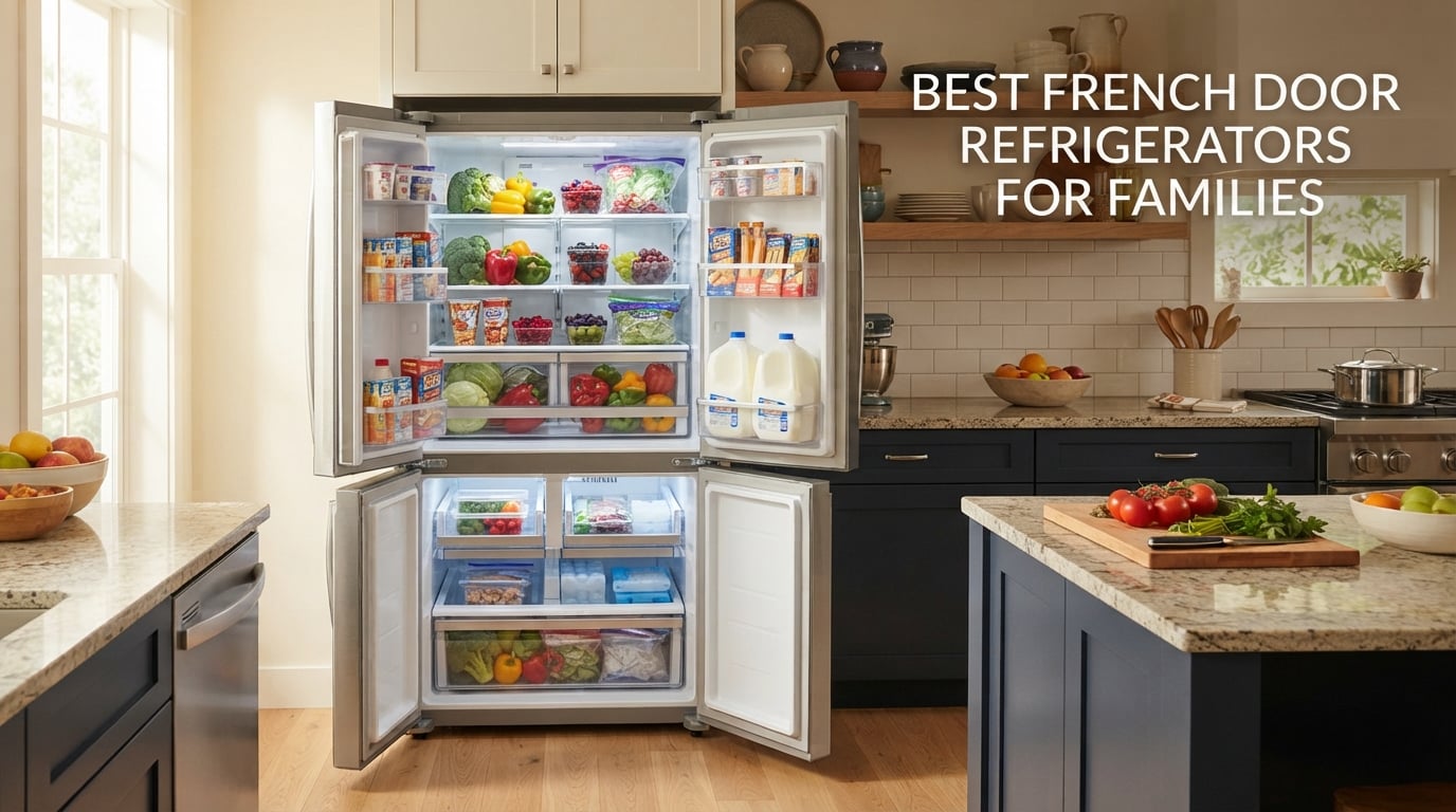 best french door refrigerators for families