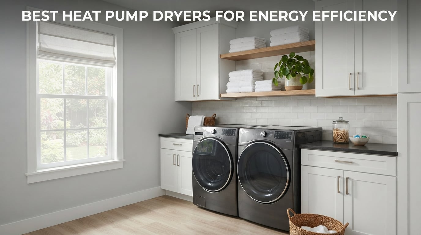 best heat pump dryers for energy efficiency