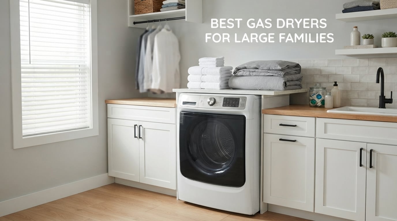 best gas dryers for large families