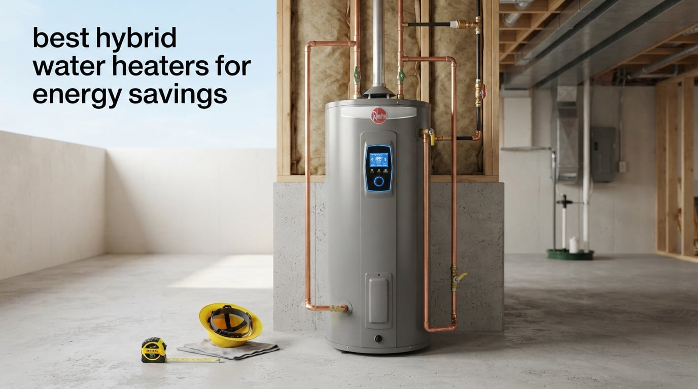 best hybrid water heaters for energy savings