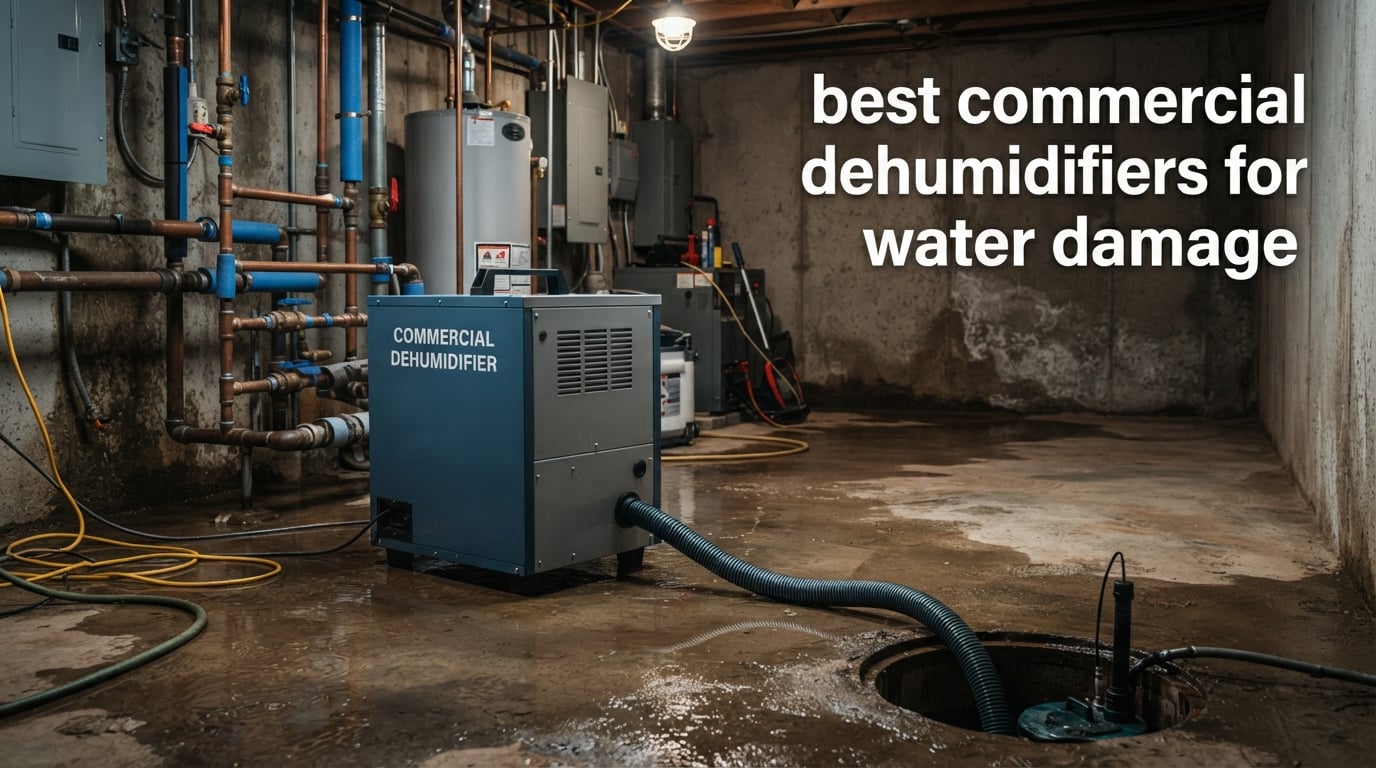 best commercial dehumidifiers for water damage