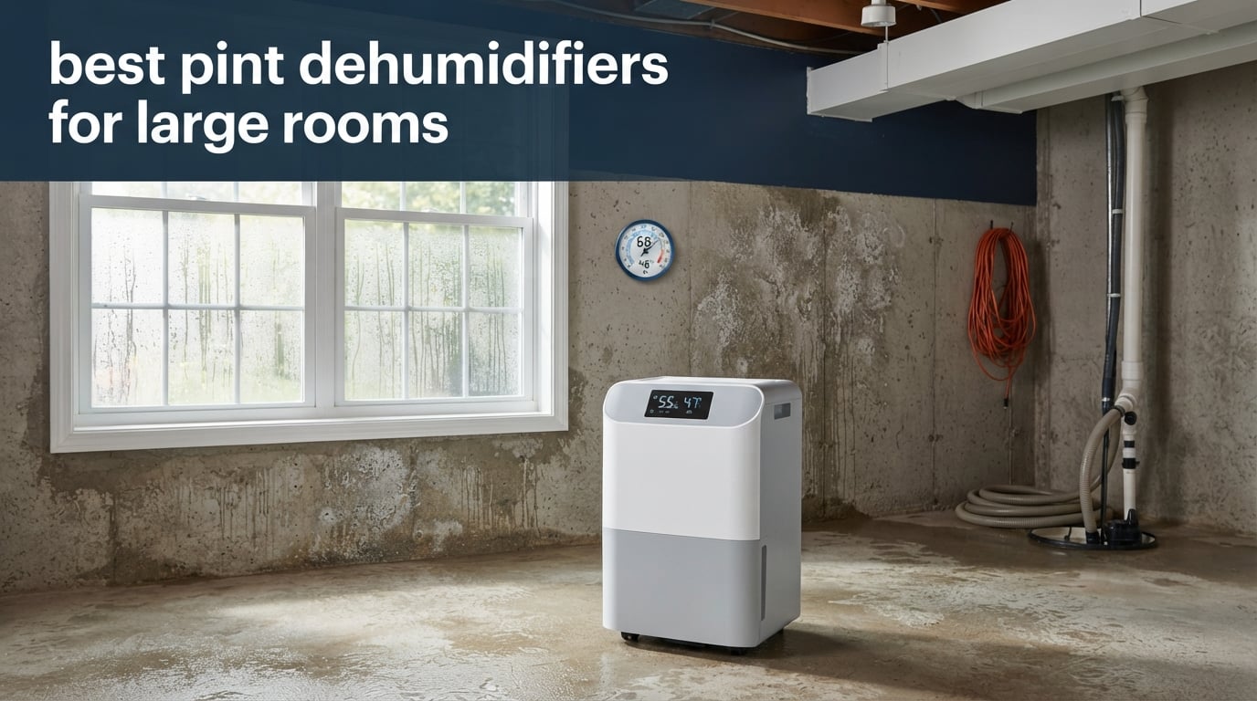 best 50 pint dehumidifiers for large rooms