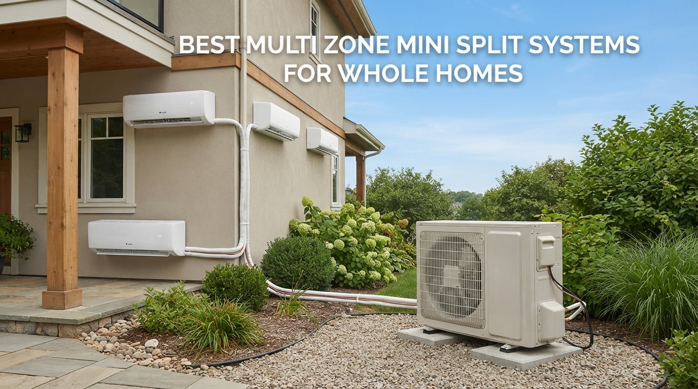 best multi zone mini split systems for whole homes