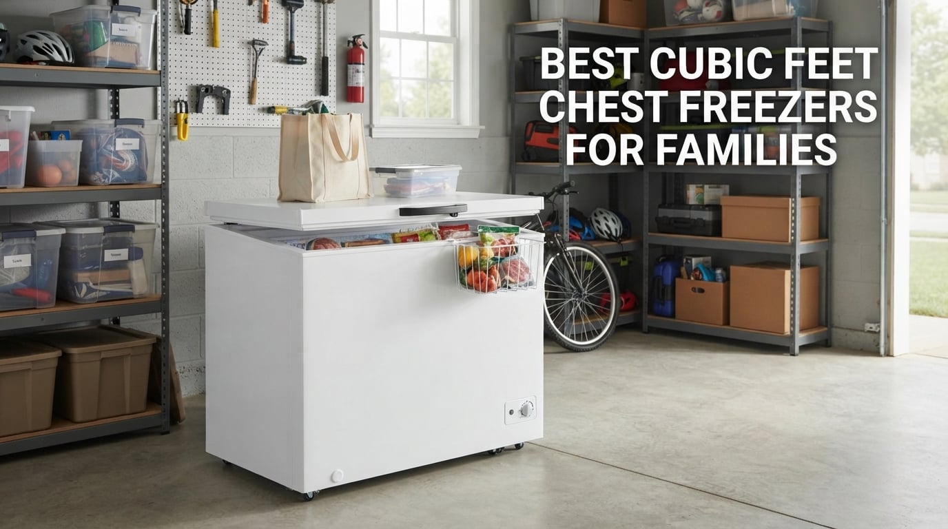 best 15 cubic feet chest freezers for families