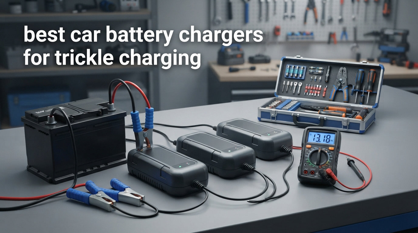 best car battery chargers for trickle charging