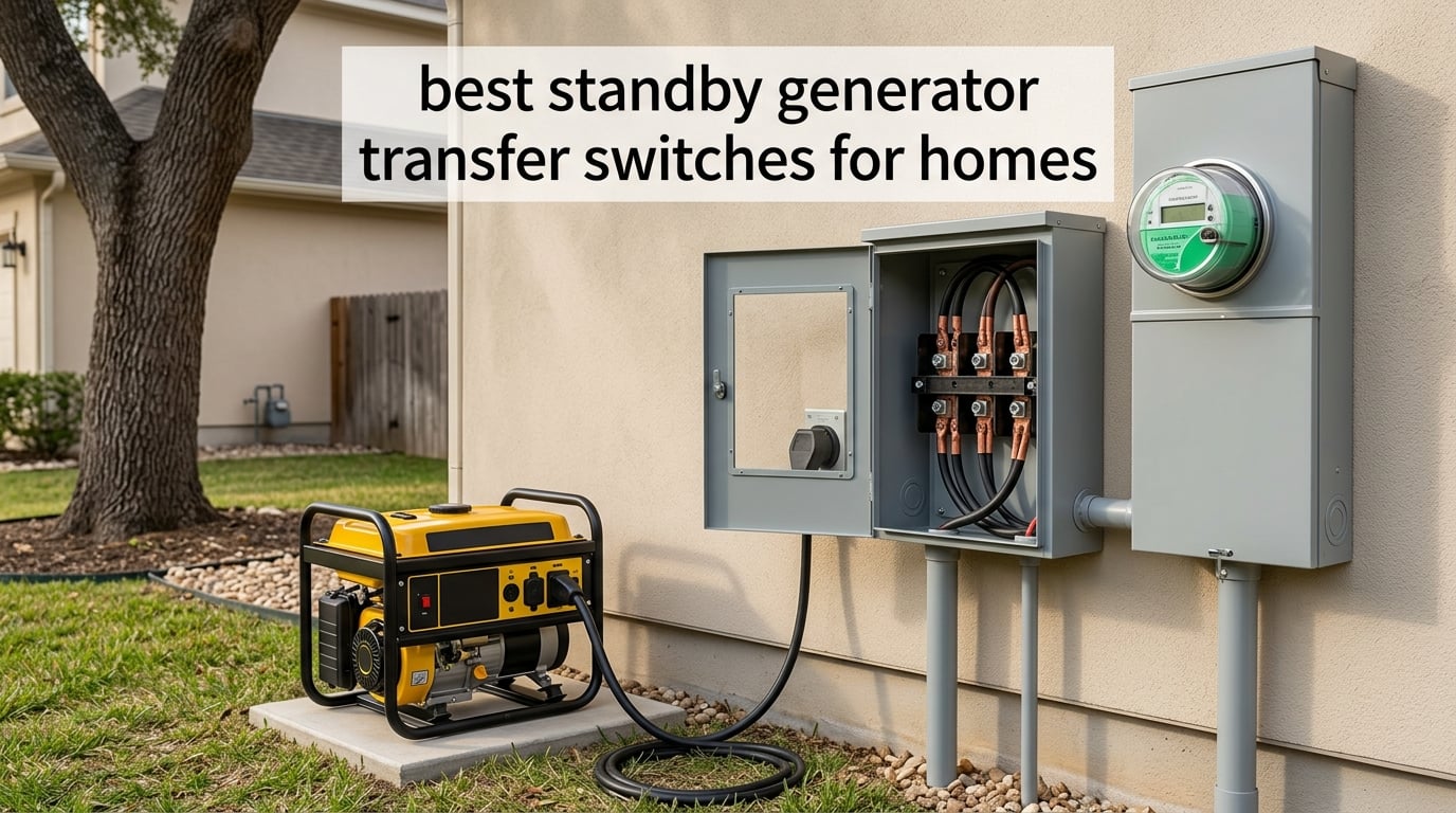 best standby generator transfer switches for homes