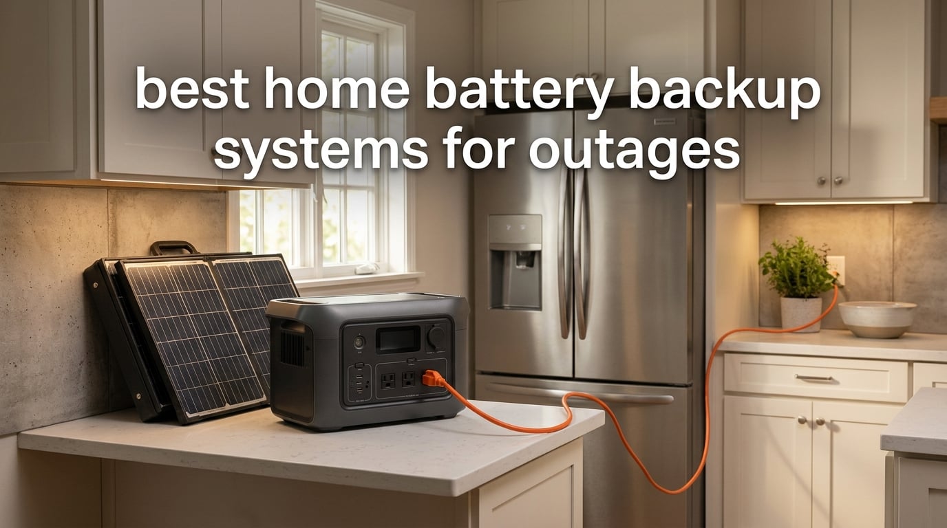 best home battery backup systems for outages