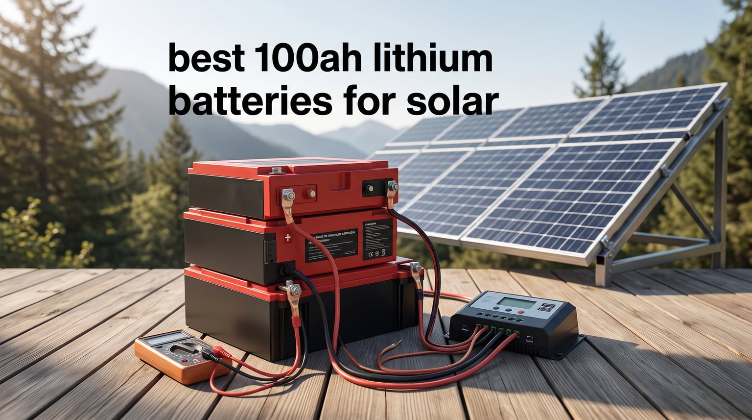 best 100ah lithium batteries for solar