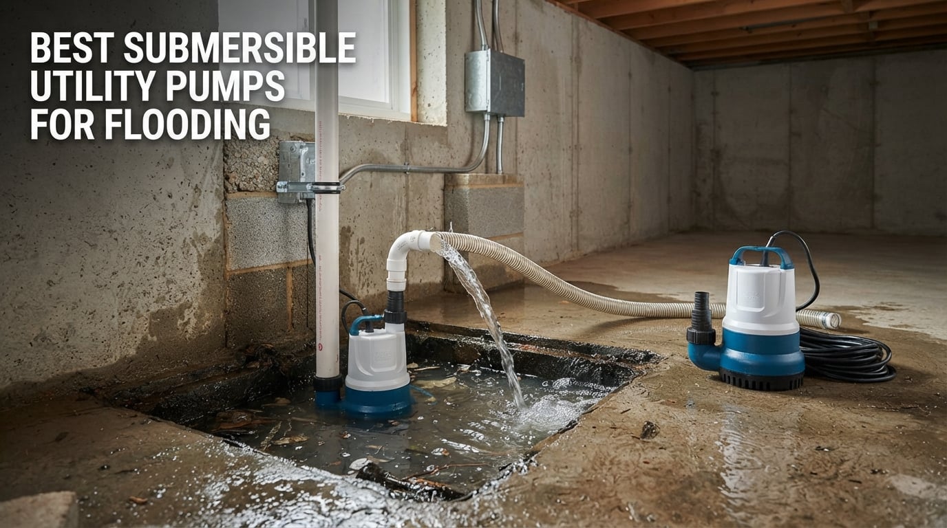 best submersible utility pumps for flooding