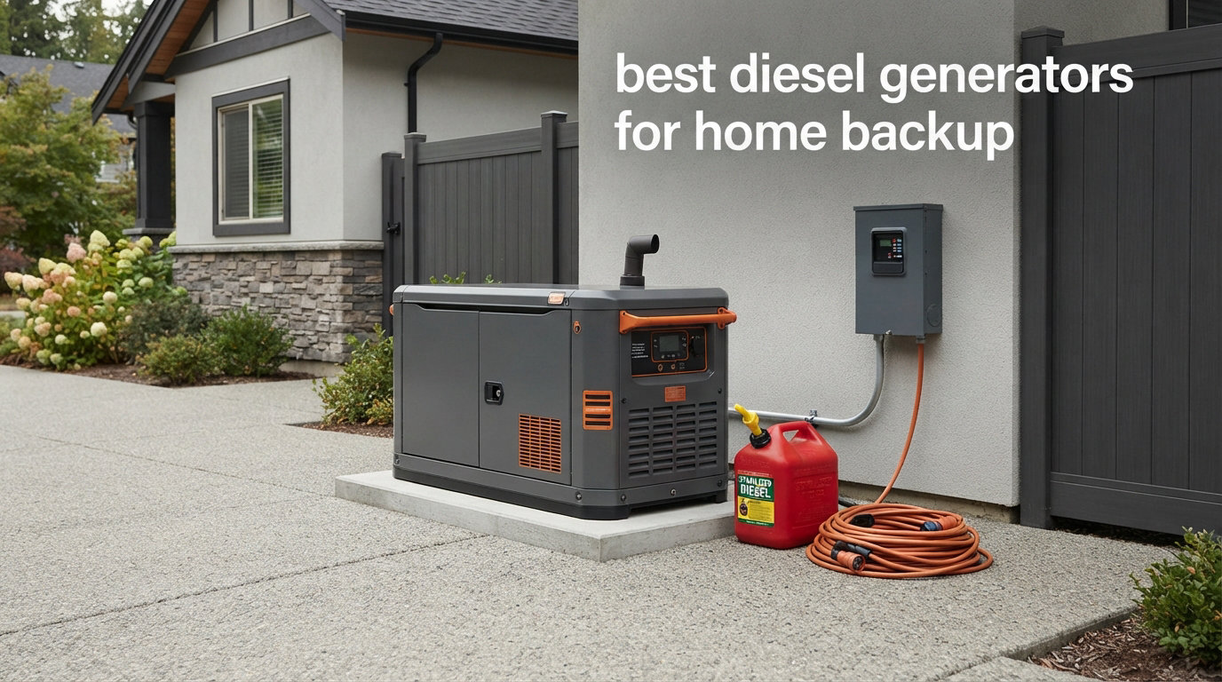 best diesel generators for home backup