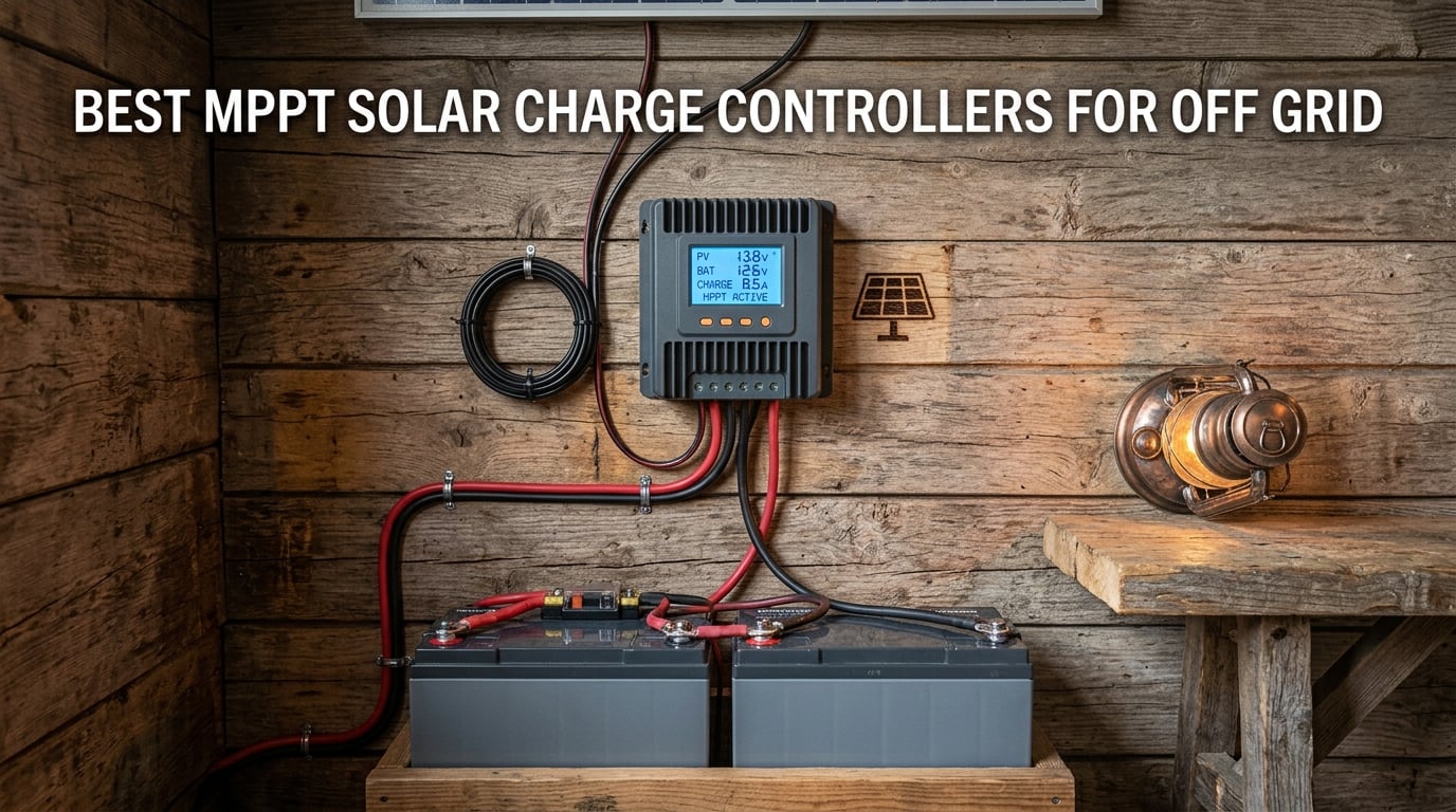 best mppt solar charge controllers for off grid