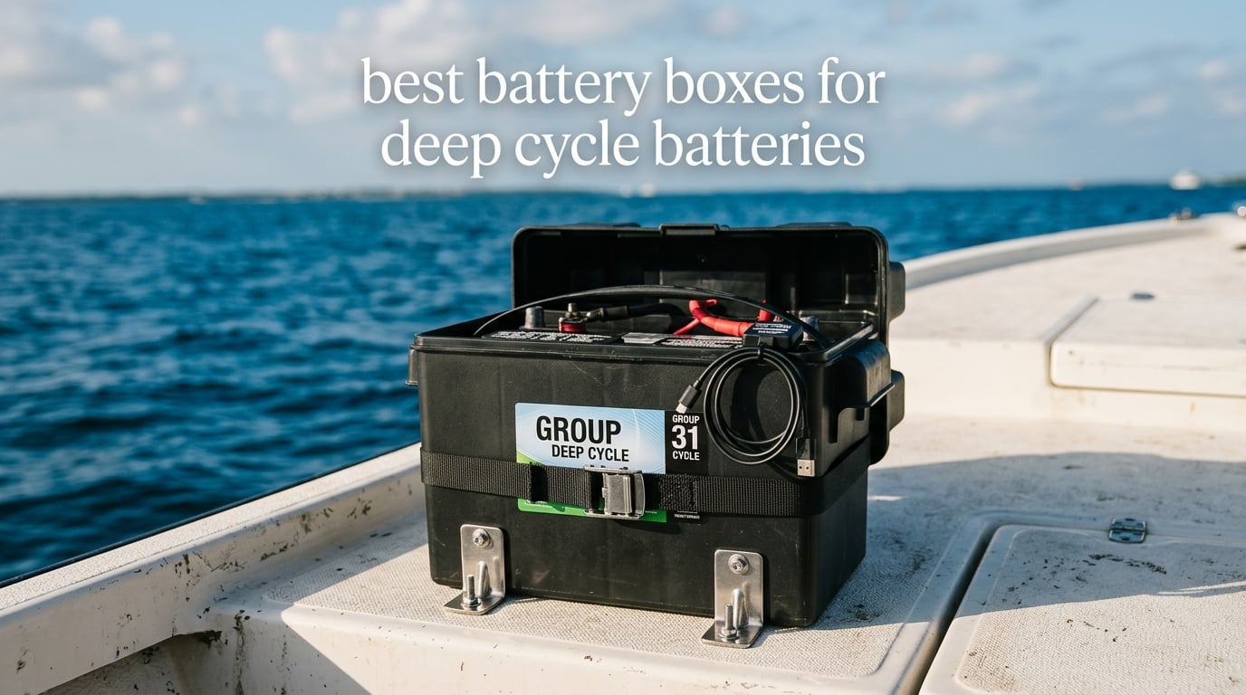 best battery boxes for deep cycle batteries