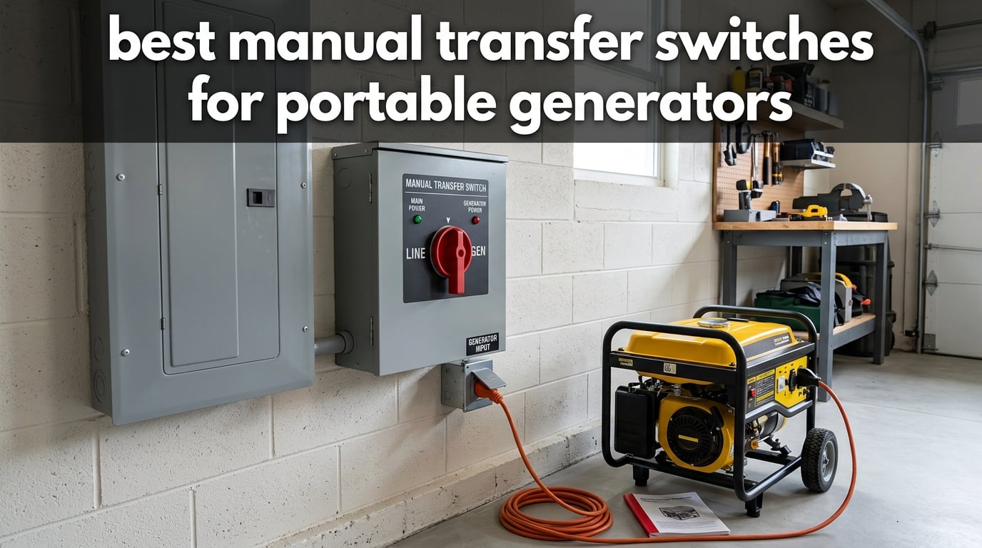 best manual transfer switches for portable generators