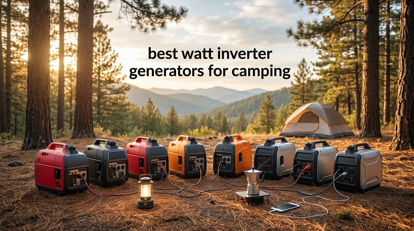 best 2000 watt inverter generators for camping