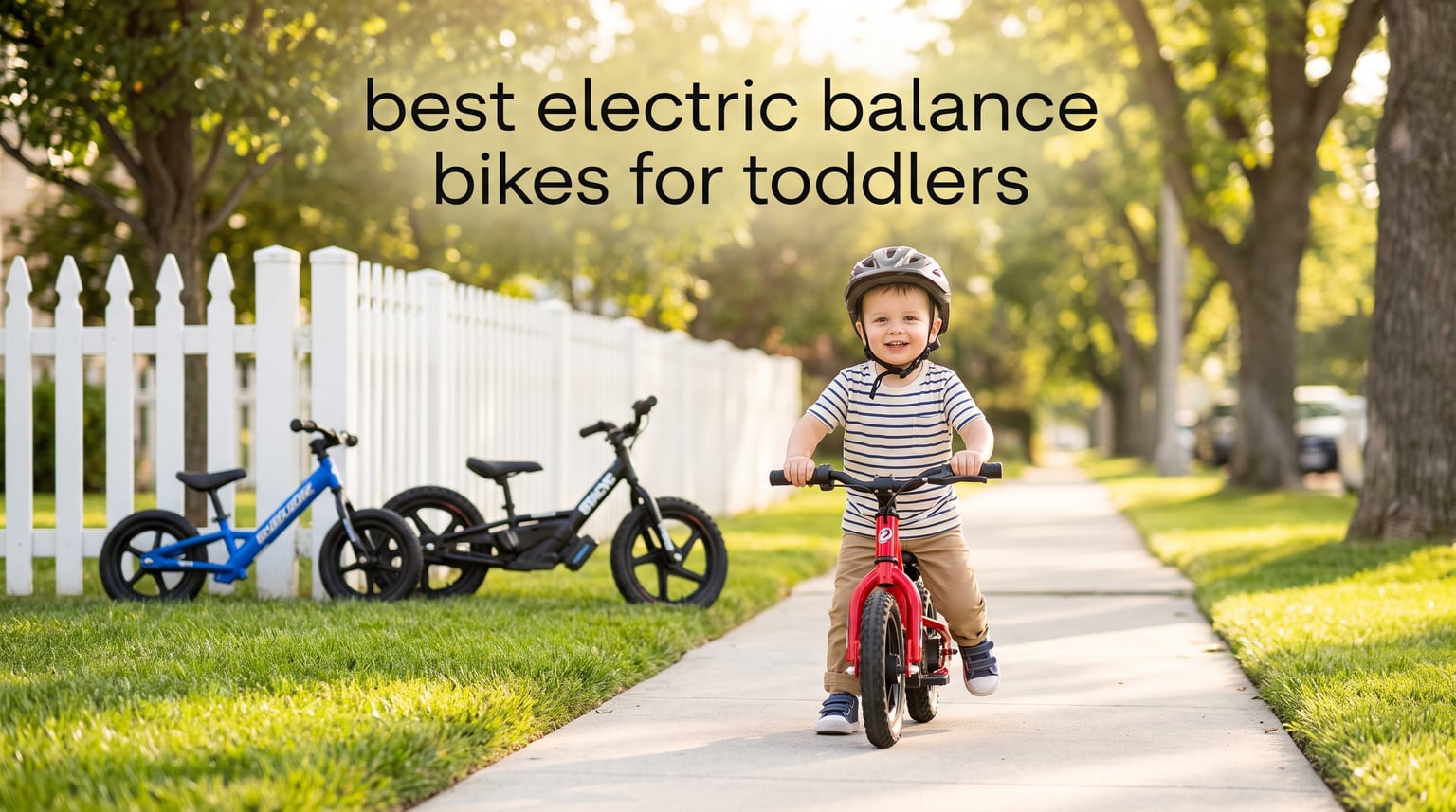 best electric balance bikes for toddlers
