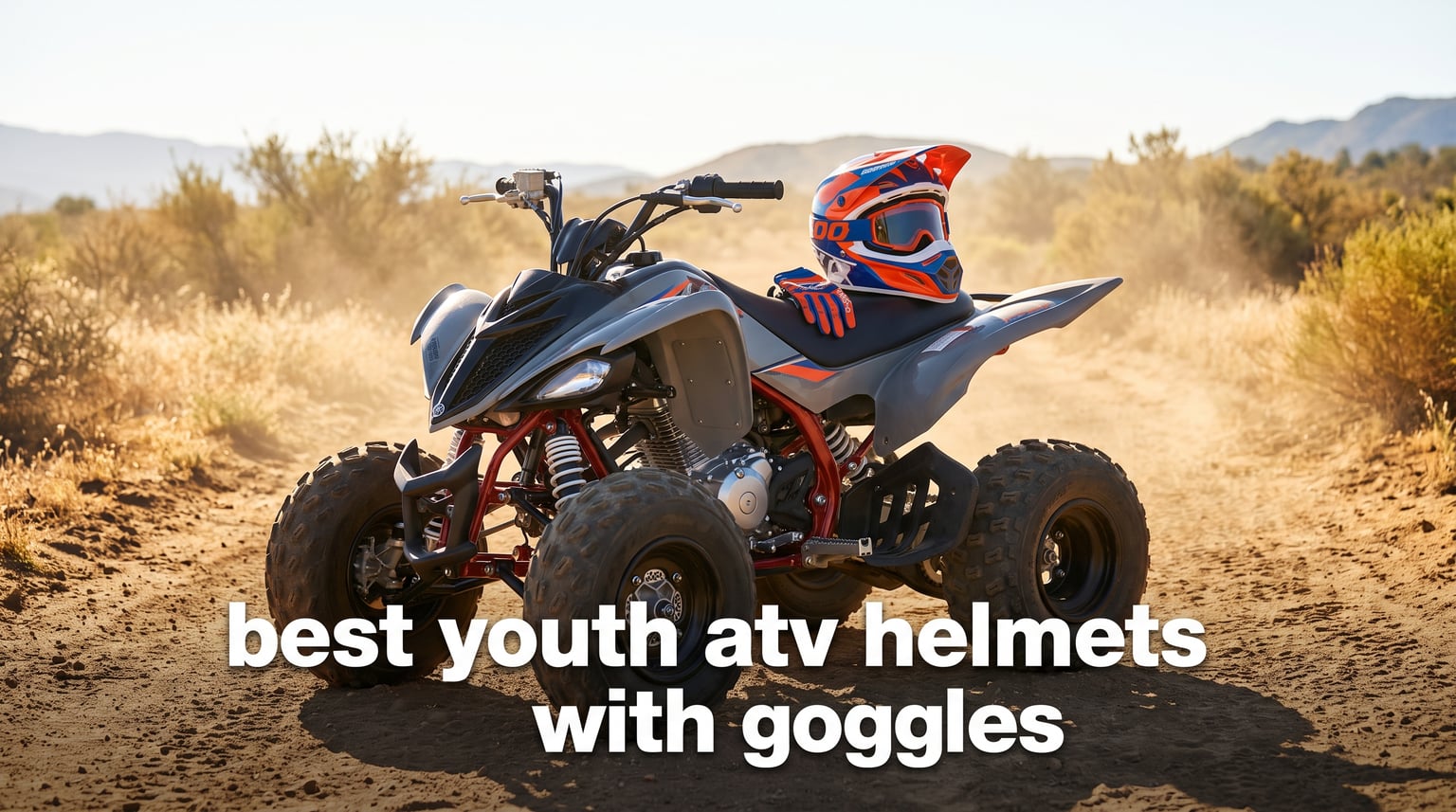best youth atv helmets with goggles