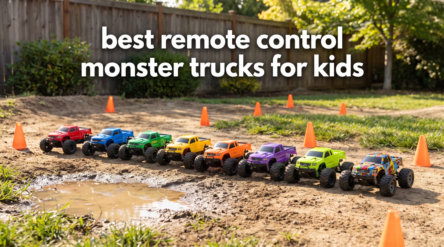 best remote control monster trucks for kids