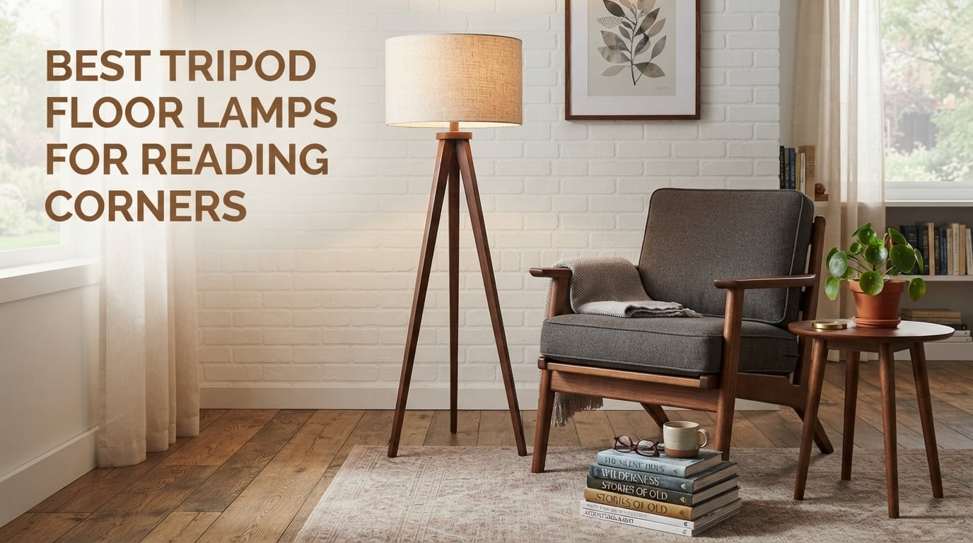 best tripod floor lamps for reading corners