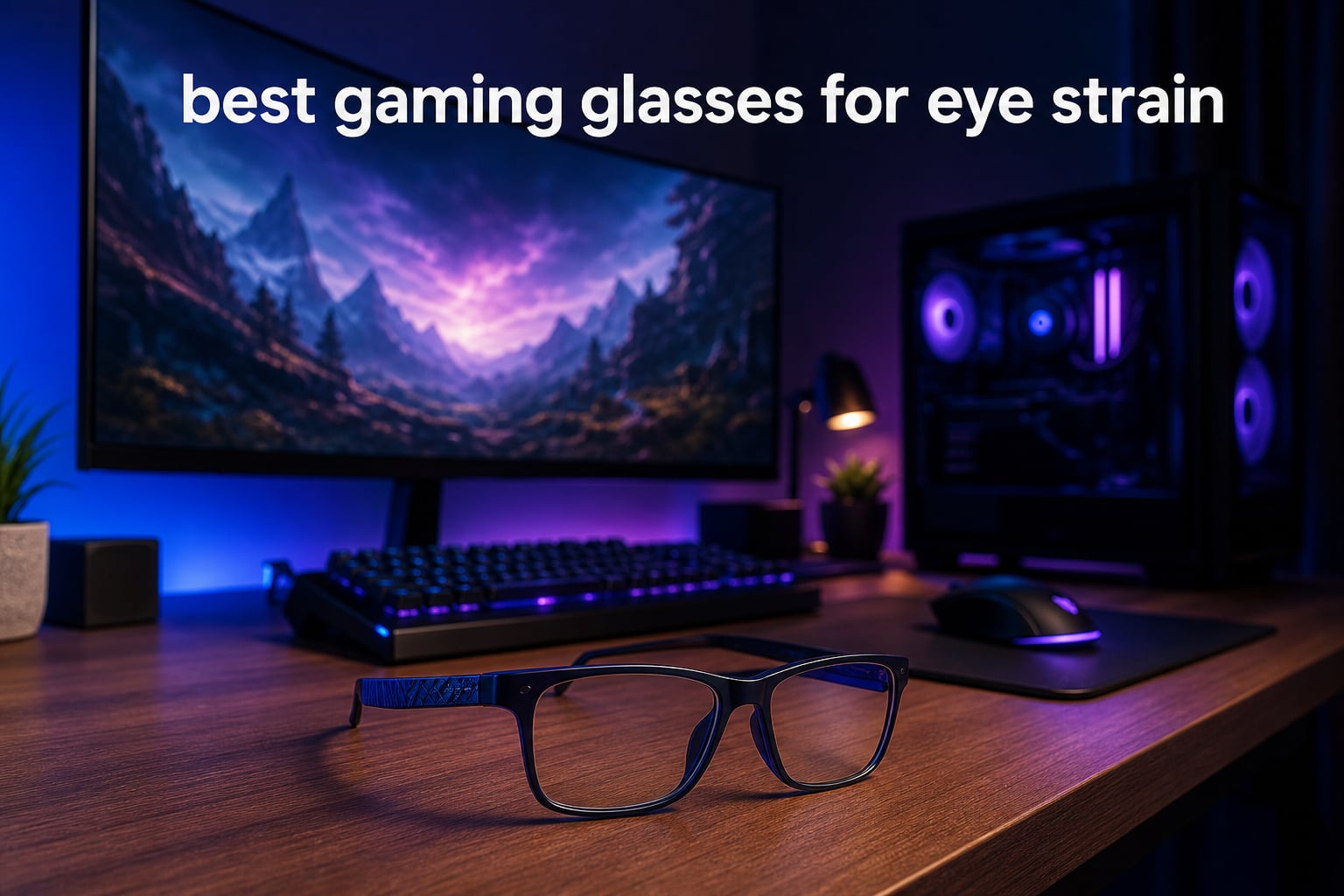 best gaming glasses for eye strain