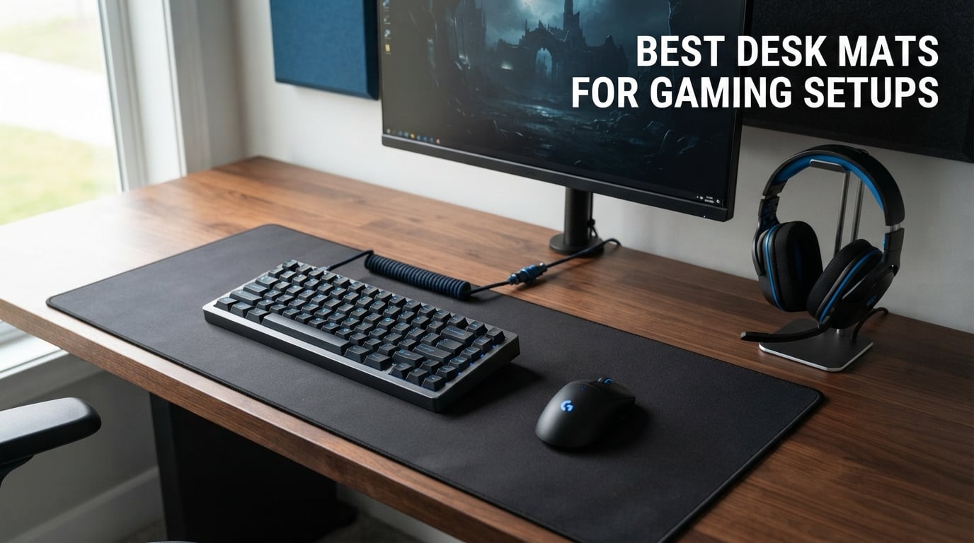 best desk mats for gaming setups