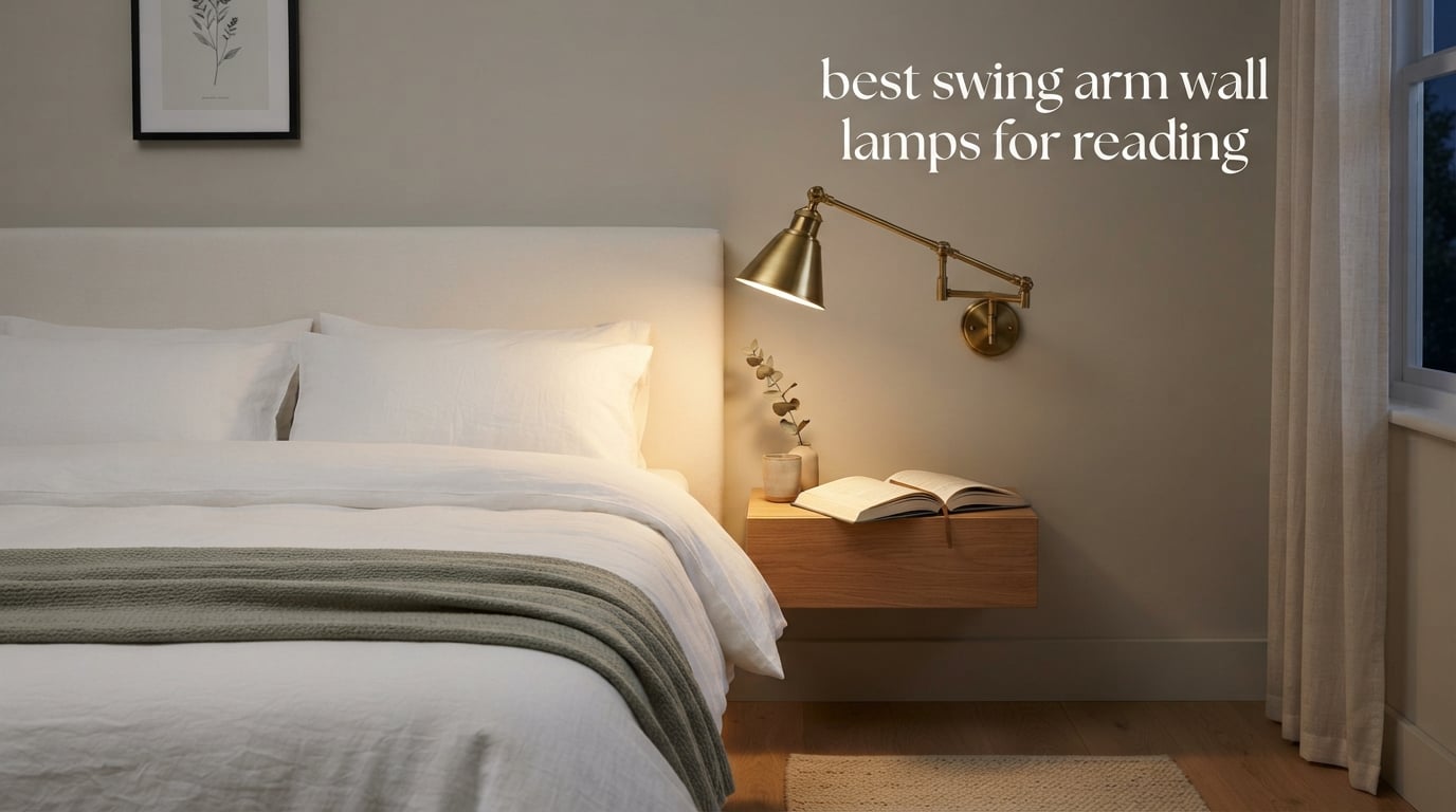 best swing arm wall lamps for reading