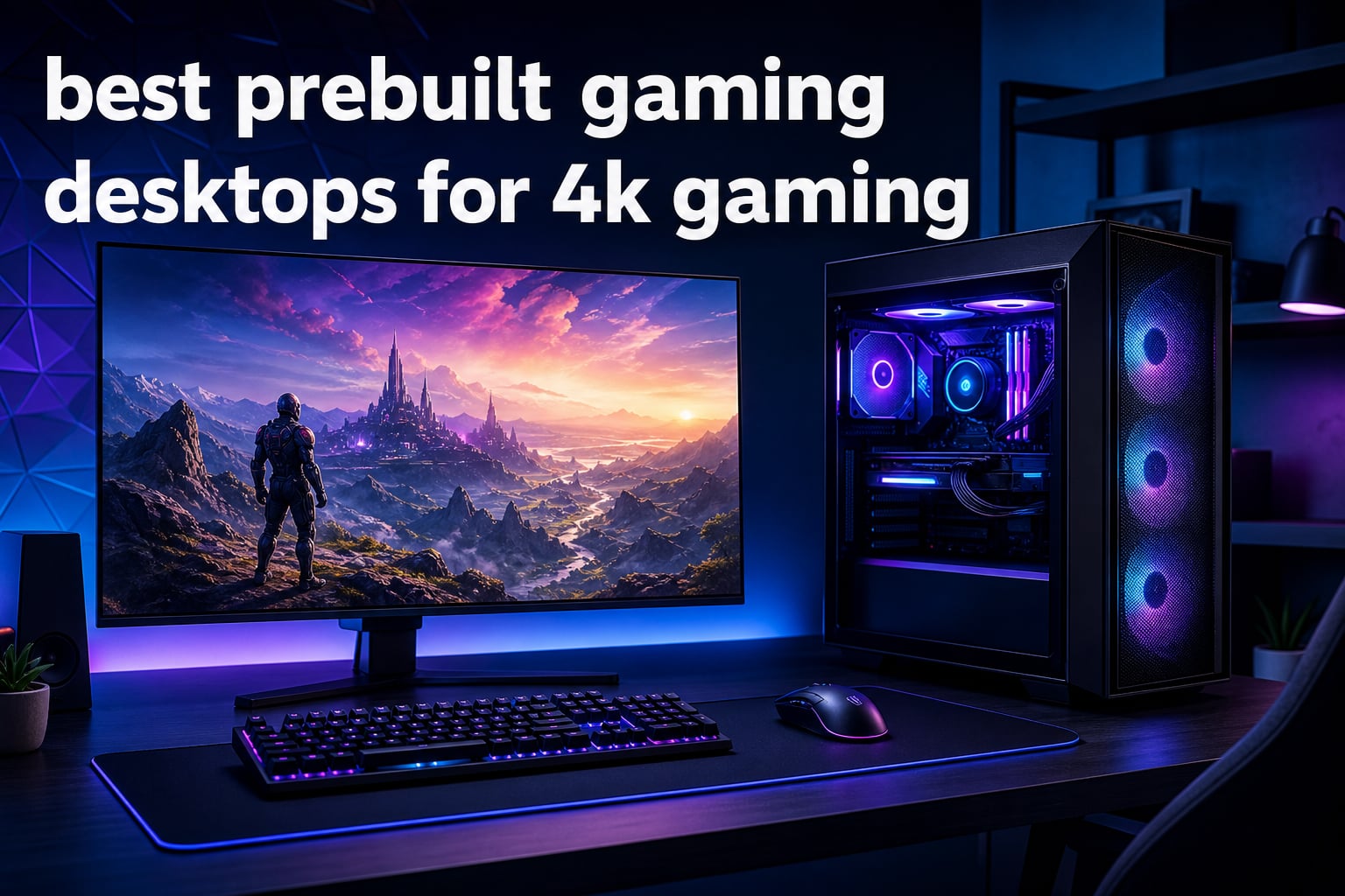 best prebuilt gaming desktops for 4k gaming