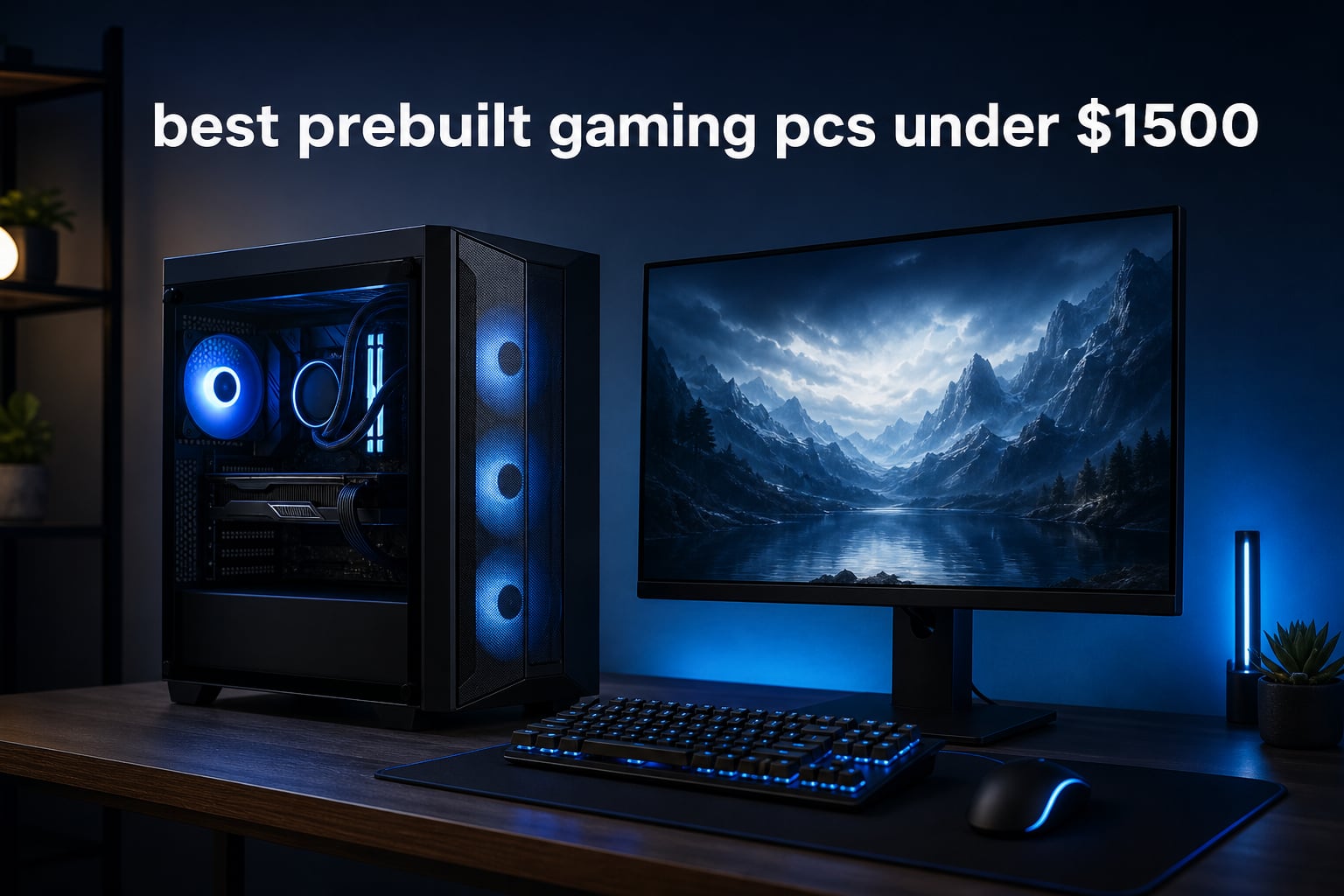 best prebuilt gaming pcs under $1500