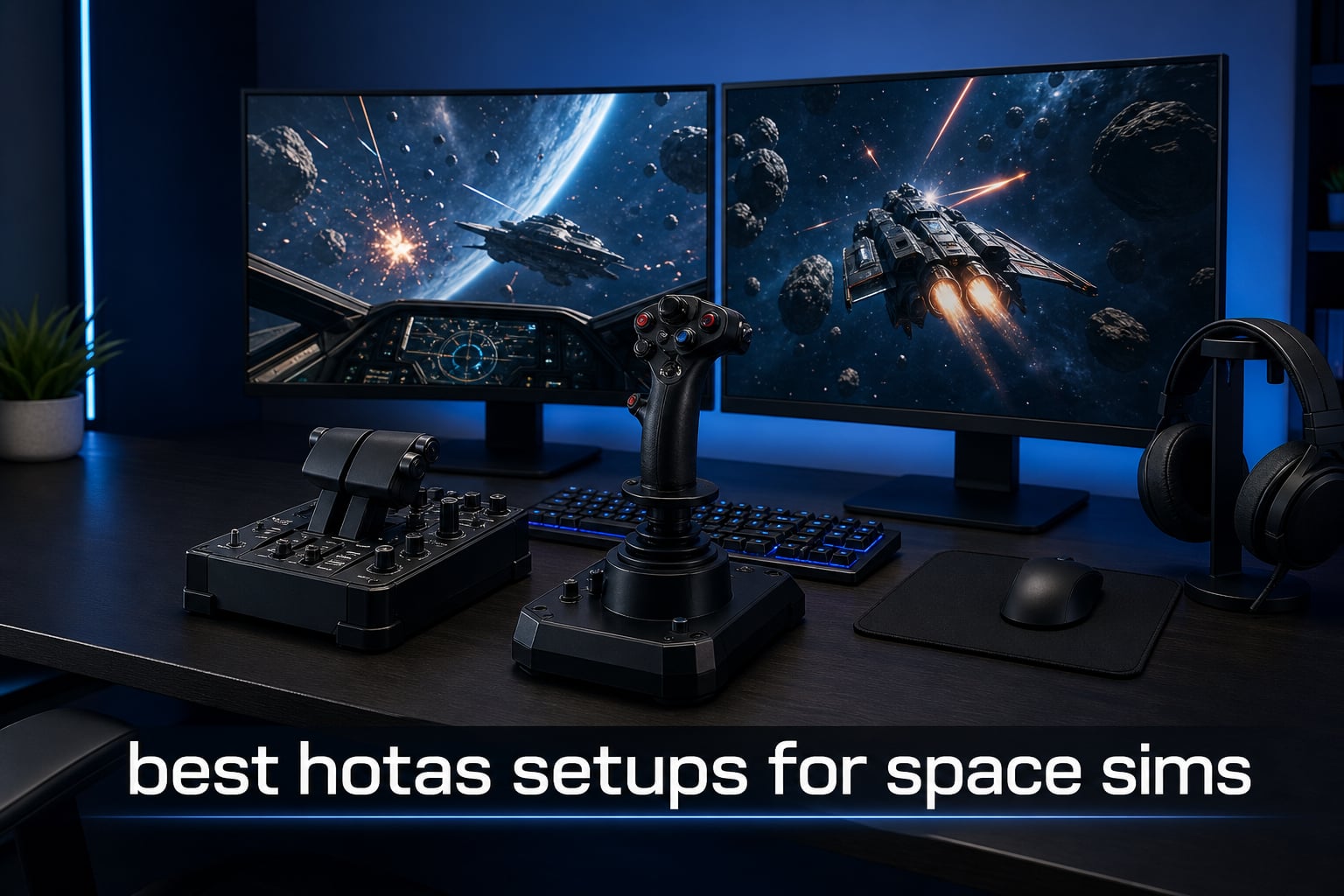 best hotas setups for space sims