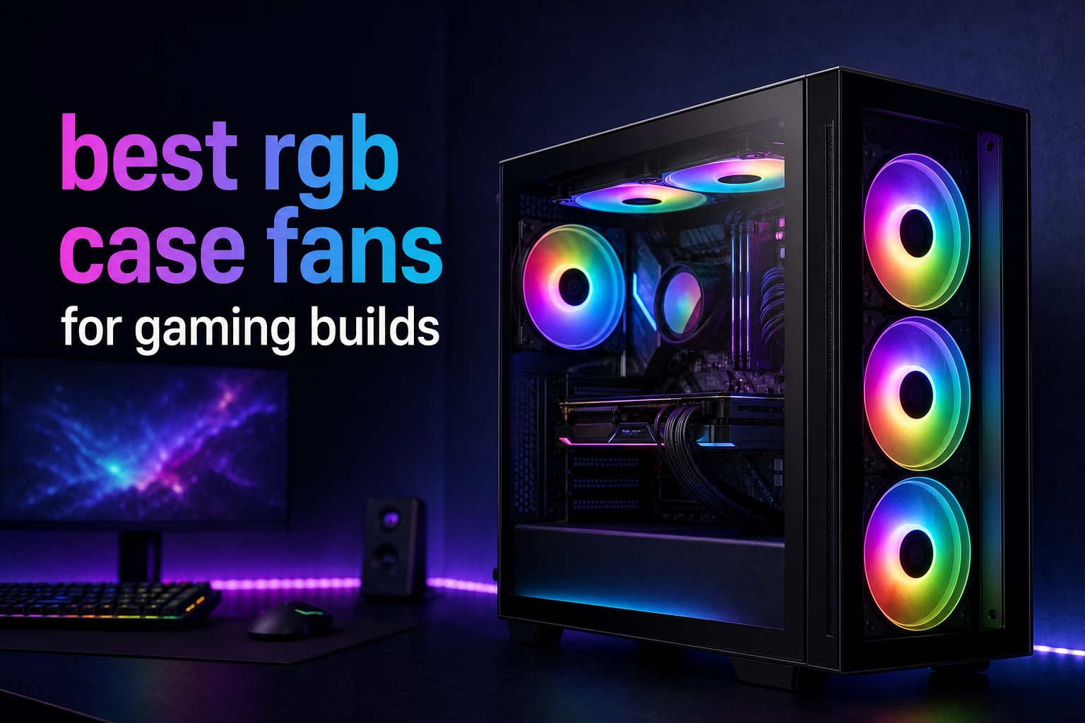 best rgb case fans for gaming builds