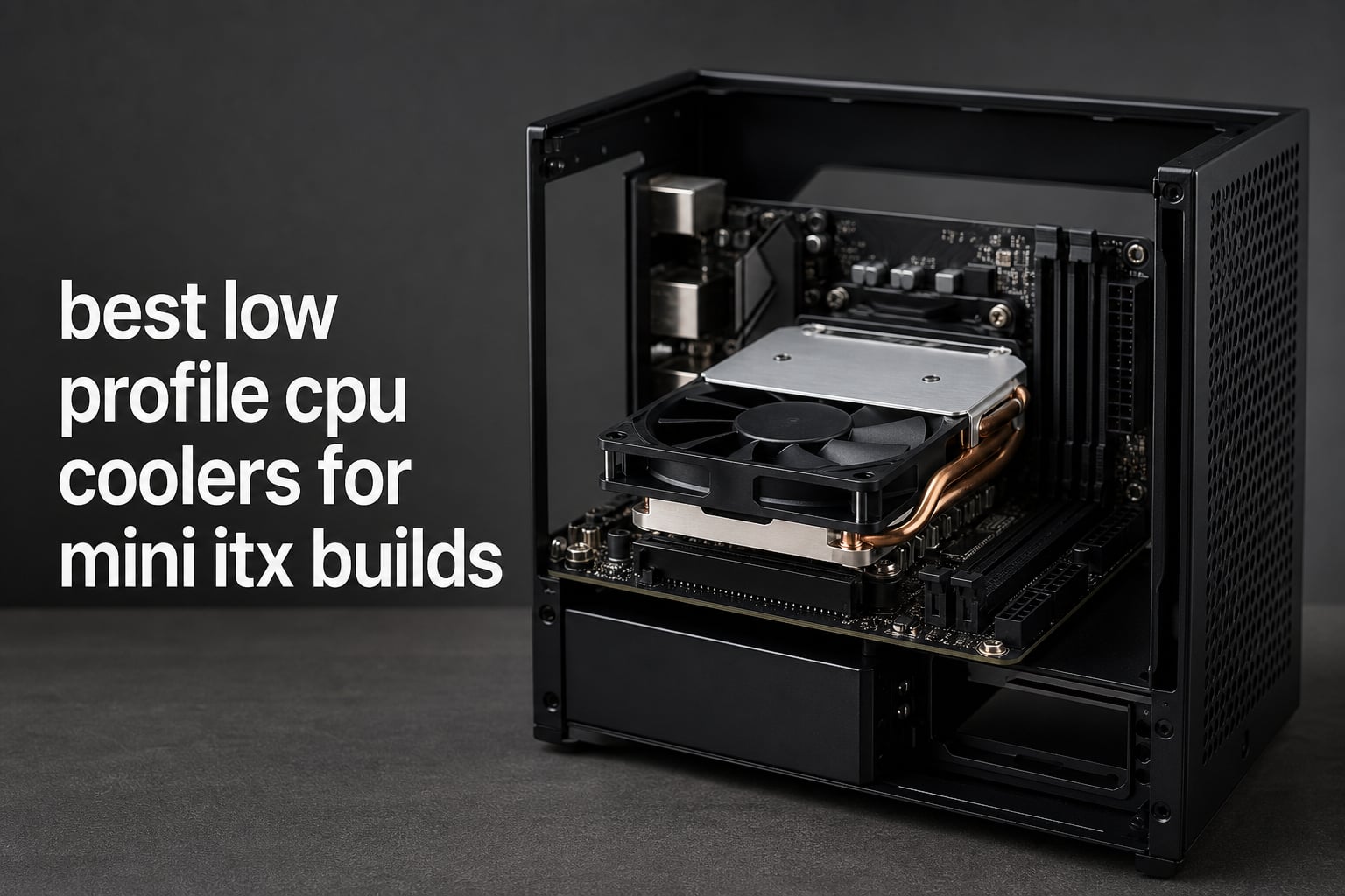 best low profile cpu coolers for mini itx builds