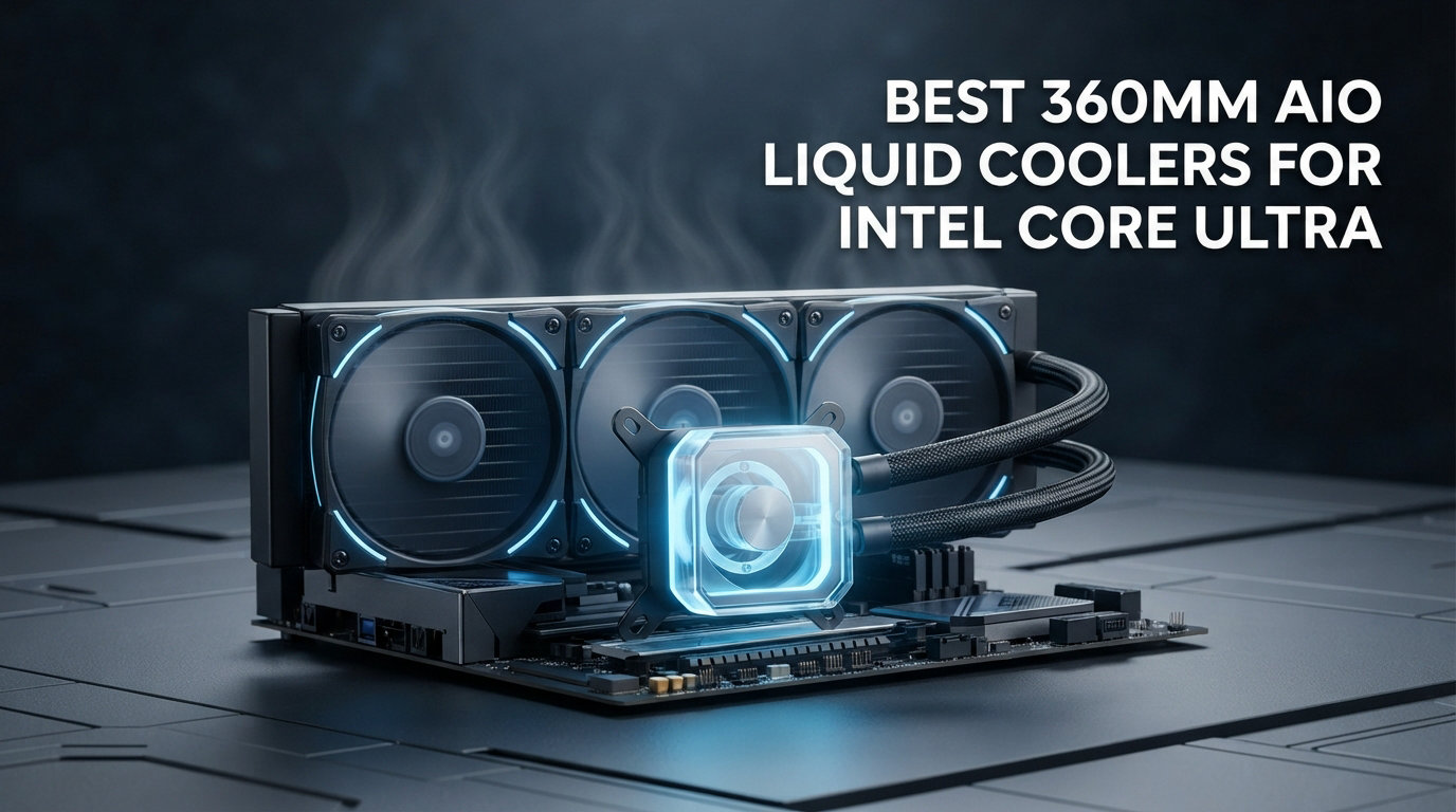 best 360mm aio liquid coolers for intel core ultra