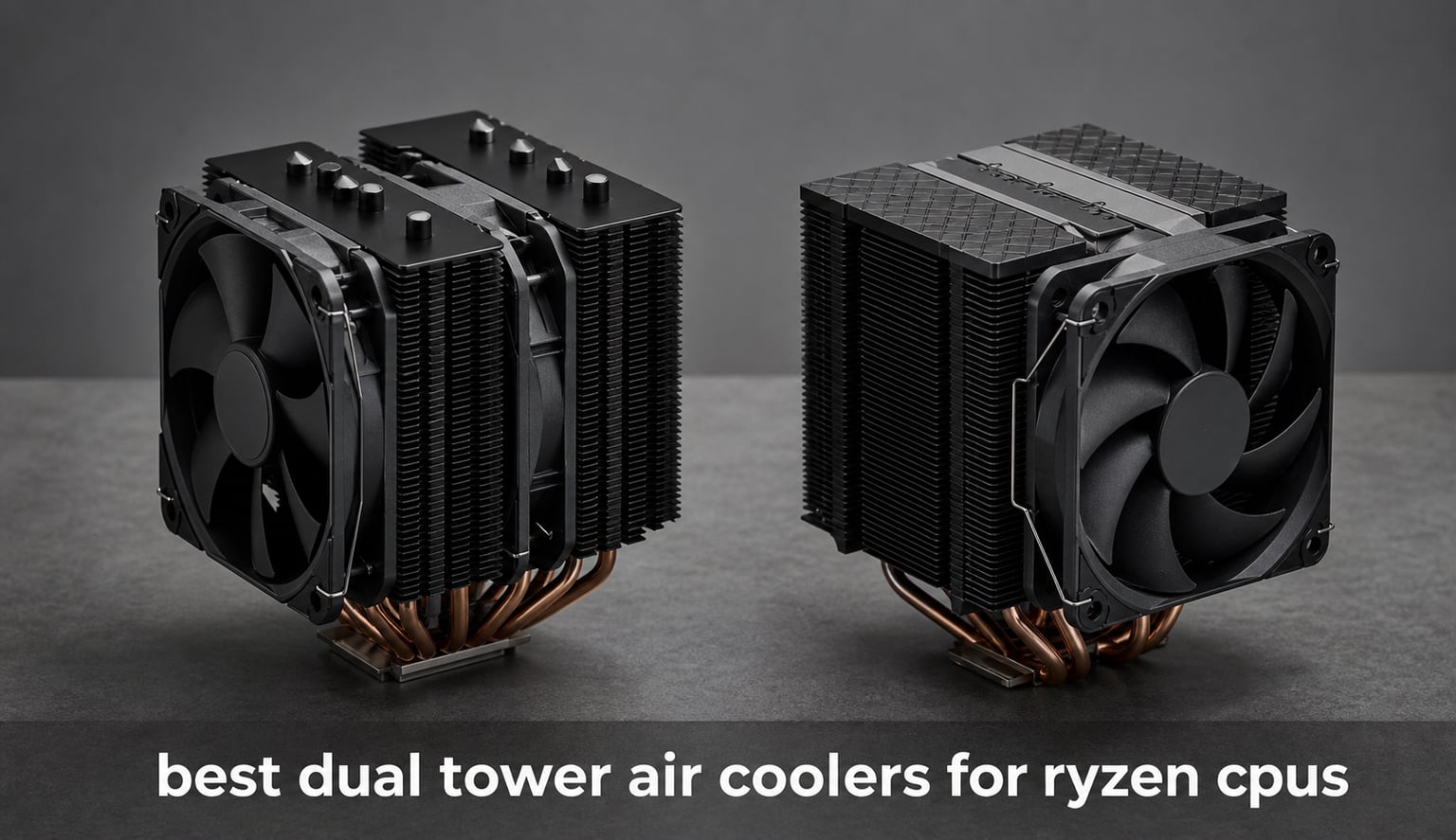 best dual tower air coolers for ryzen cpus
