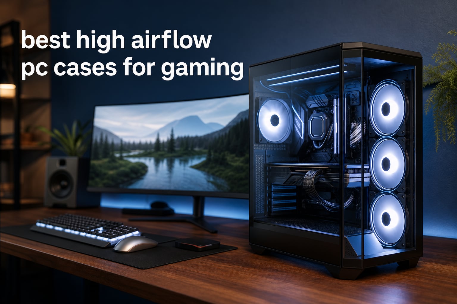 best high airflow pc cases for gaming