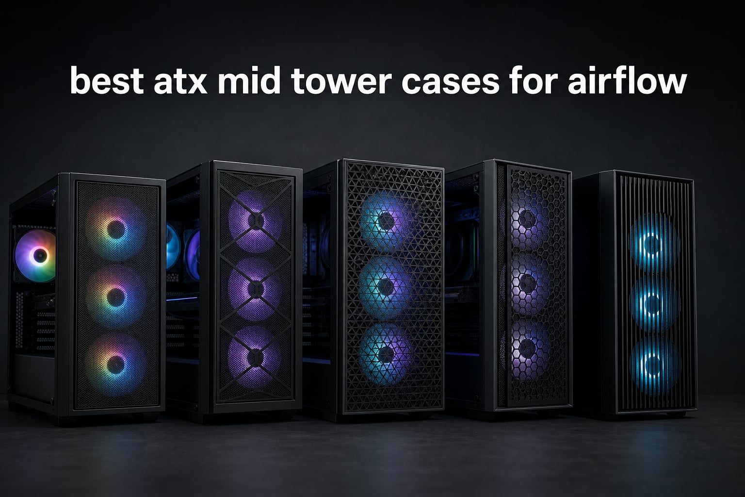 best atx mid tower cases for airflow