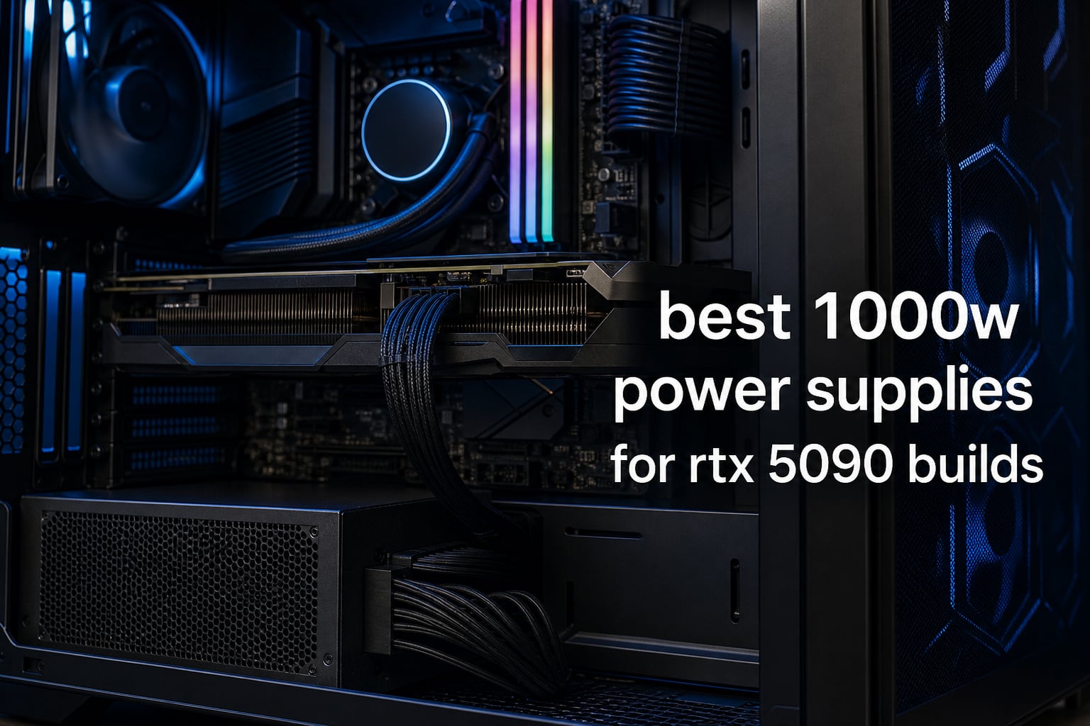 best 1000w power supplies for rtx 5090 builds
