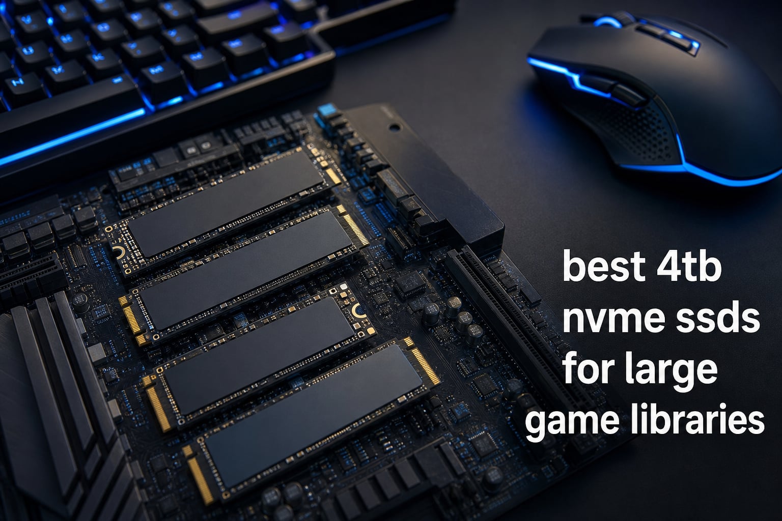 best 4tb nvme ssds for large game libraries