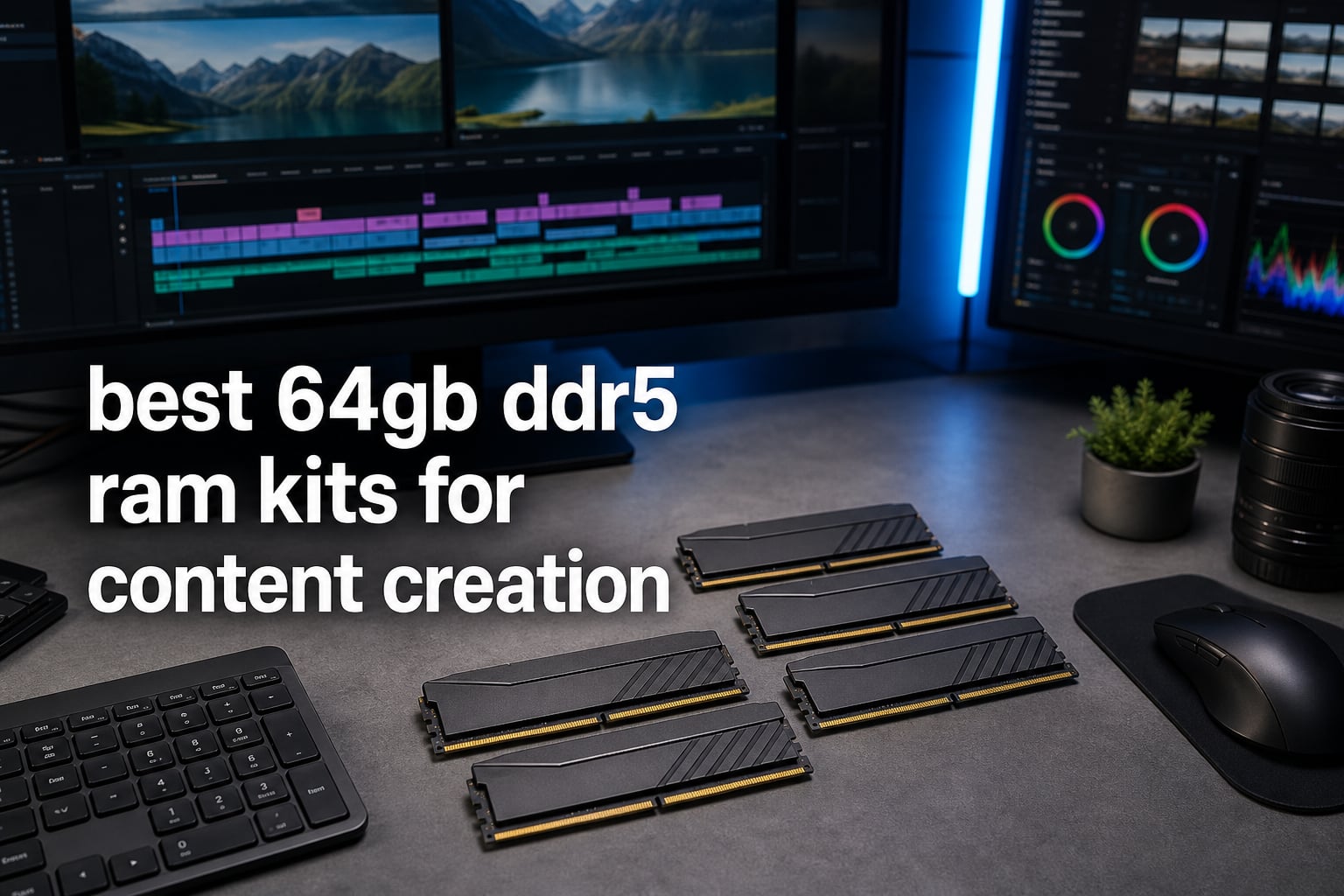 best 64gb ddr5 ram kits for content creation