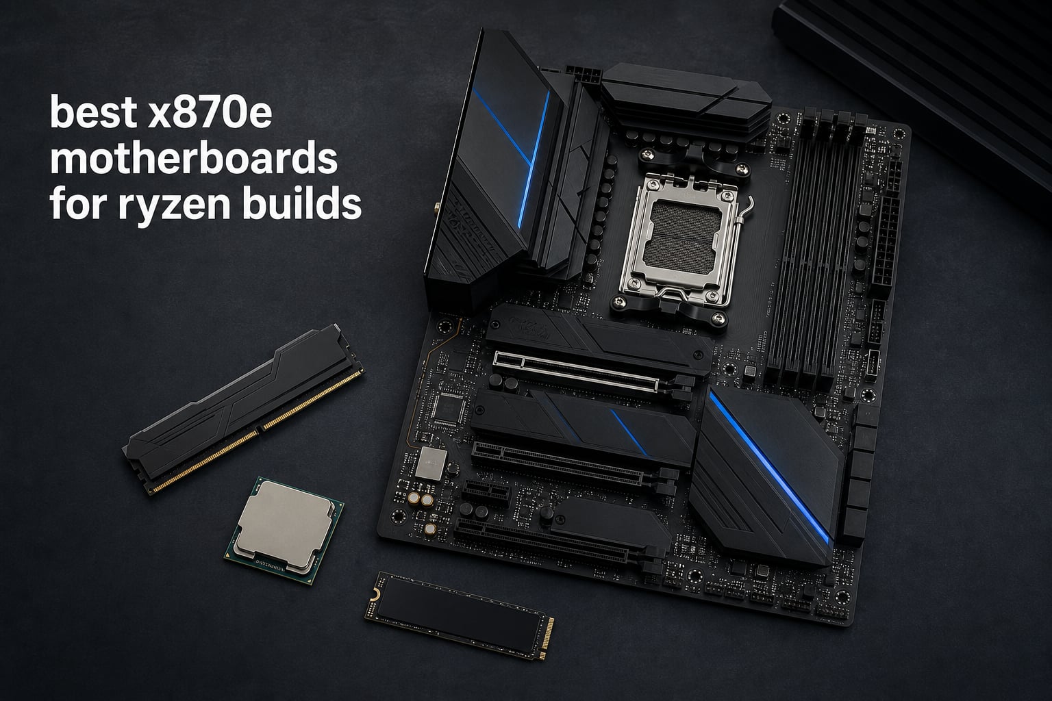 best x870e motherboards for ryzen builds
