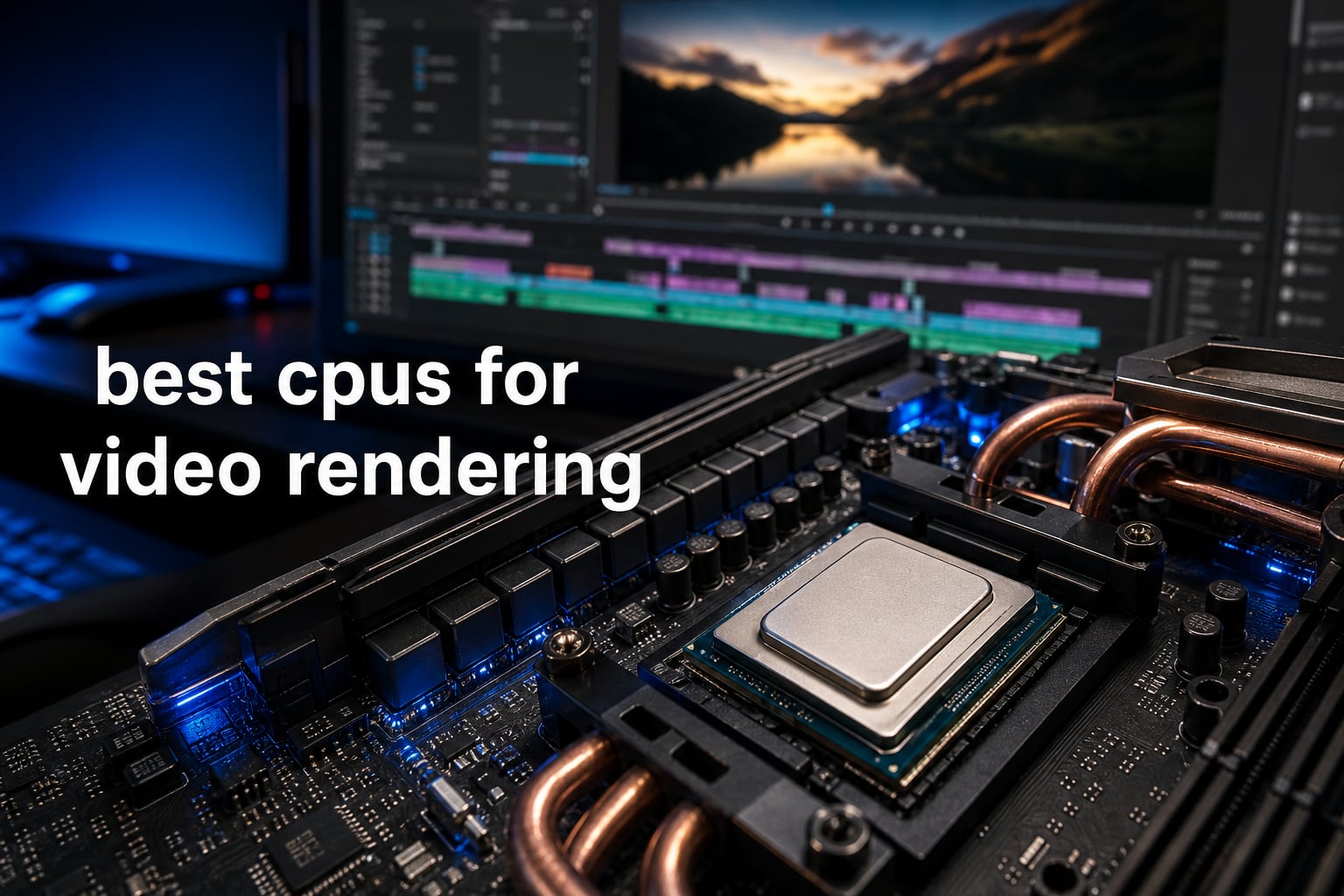 best cpus for video rendering