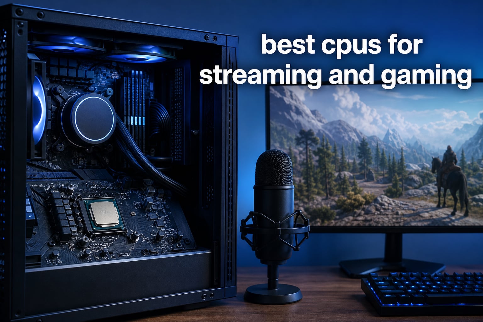 best cpus for streaming and gaming