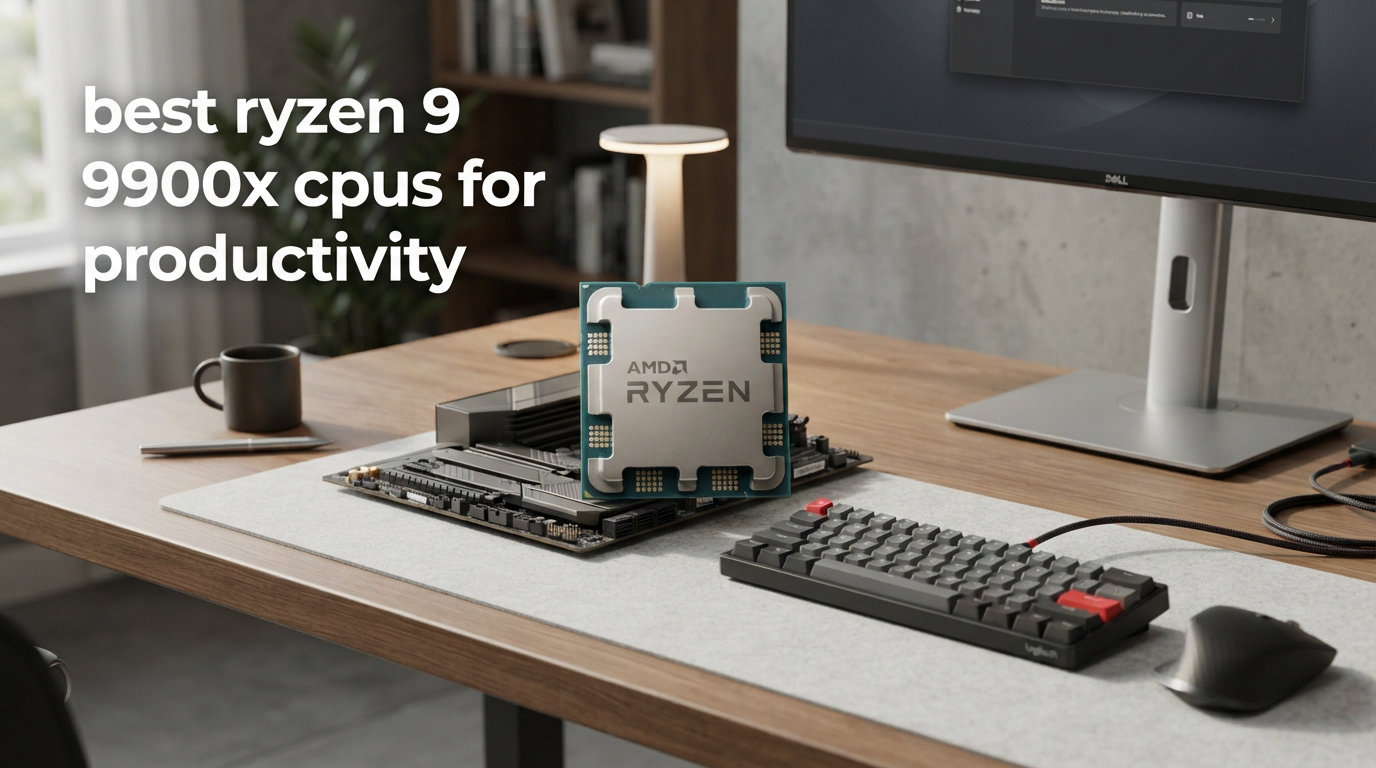 best ryzen 9 9900x cpus for productivity