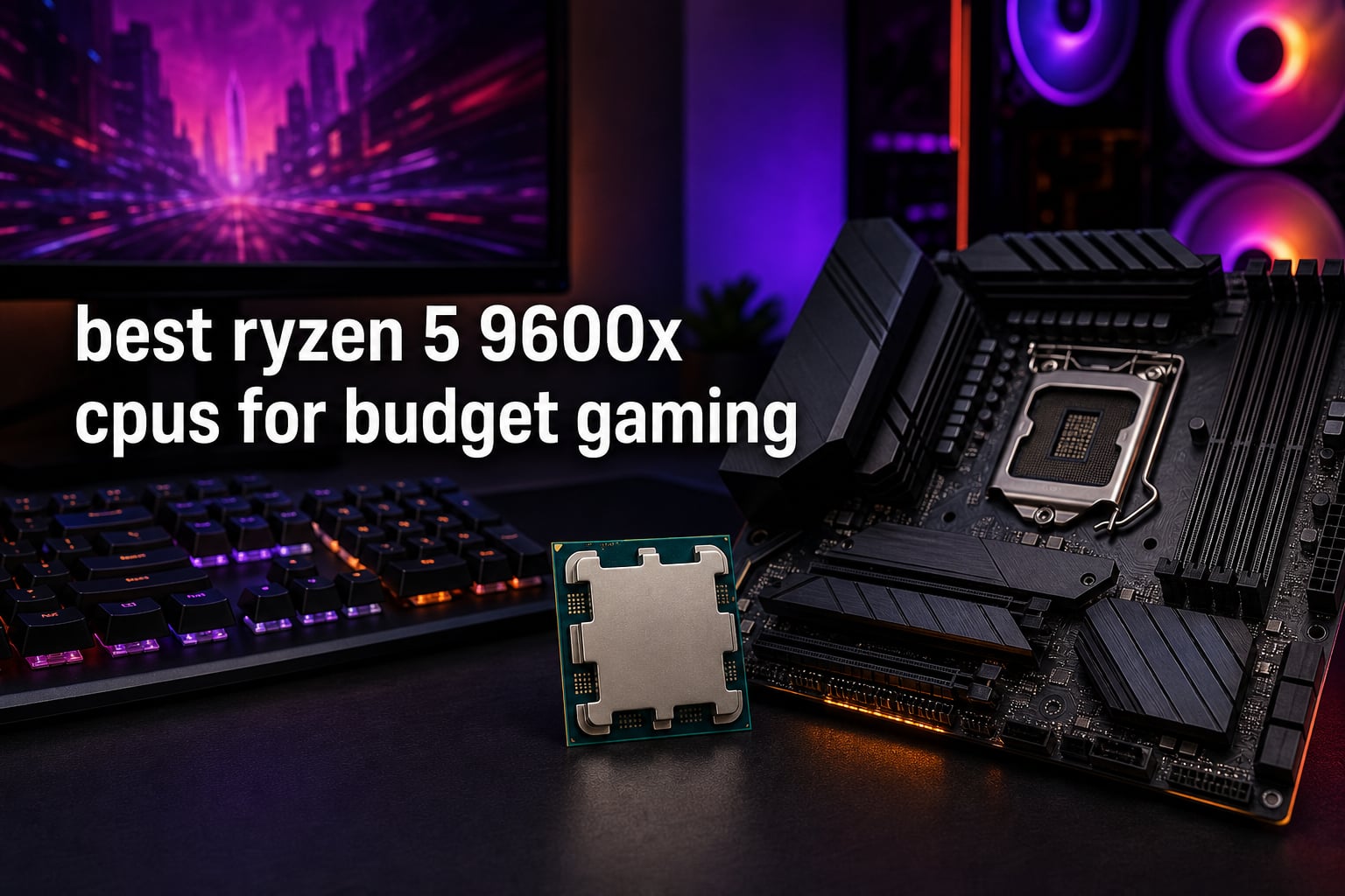 best ryzen 5 9600x cpus for budget gaming